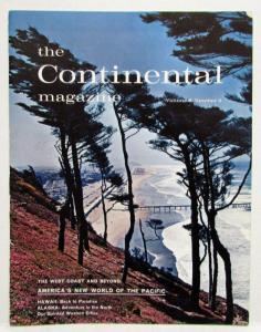 1962 The Continental Magazine Vol 2 No 2 March April The West Coast and Beyond