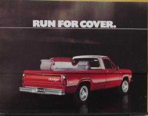 1976 Dodge Pickup Cap Cover Color Sales Folder Original