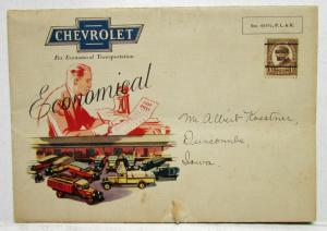 1931 Chevrolet for Economical Transportation Sales Mailer Folder