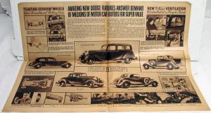 1934 Dodge News Magazine Bigger New Instant Sensation