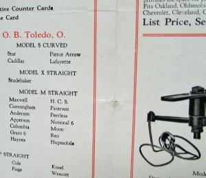 1926 Ford Rollaway Motor Company Accessories Sales Brochure