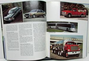 1981 General Motors GM Annual Report Chevrolet Camaro Z28 GMC Truck