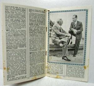 1939 Ford Home Almanac and Facts Book