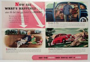 1941 Ford We Learned a Lot About You Sales Mailer Folder
