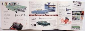 1953 Ford Victoria Sunliner Sales Folder