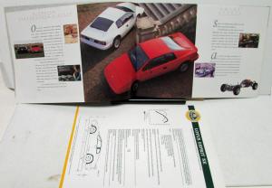 1988 Lotus Cars 40 Years of Excellence Sales Brochure - Esprit & SE