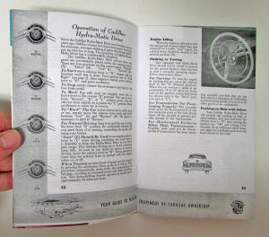 1951 Cadillac Models 61 62 60S 75 & 86 Owners Operator Manual Reproduction