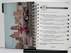 1992 Cadillac DeVille Operator Owners Manual Original