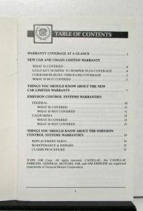 1992 Cadillac Eldorado Operator Owners Manual Original W/Warranty Booklet