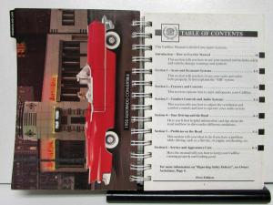 1995 Cadillac Seville Operator Owners Manual Original