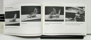1995 Pontiac Grand Prix Operator Owner Manual Original