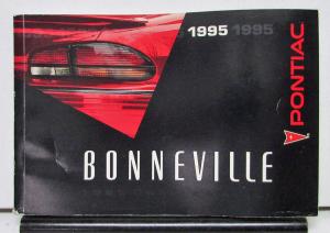 1995 Pontiac Bonneville Operator Owner Manual Original