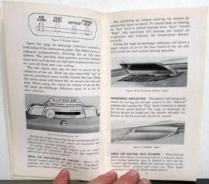 1956 Hudson Hornet Special V8 Owners Operator Manual Original