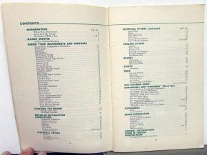 1949 Kaiser Frazer Vagabond Virginian Owners Manual Original
