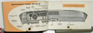 1962 Dodge Lancer Owners Manual Care & Operation Instructions Original
