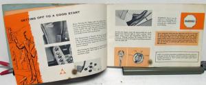 1962 Dodge Lancer Owners Manual Care & Operation Instructions Original
