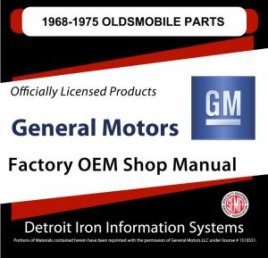 1968 1969 1970 1971 1972 1973 1974 1975 Oldsmobile Parts Manuals CD