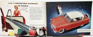 1955 AMC Rambler Sedan Club Cross Country Wagon Sales Brochure XL Original