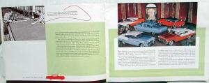 1955 Fisher Body GM Sales Brochure Chevy Pontiac Olds Buick Cadillac Designs