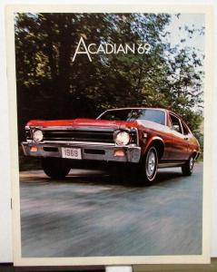1969 GM Of Canada Dealer Sales Brochure Acadian Super Sport 350 SS Rare
