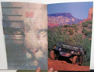 1994 Hummer Survival of the Fittest Sales Brochure Mailer