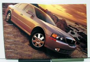 2002 Lincoln LS Sales Brochure & Specifications