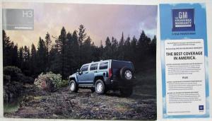 2007 Hummer H3 Full Featured Sales Brochure