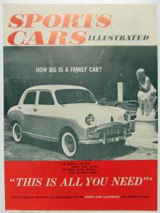 1958 Triumph Sports Cars Illustrated How Big is a Family Car Reprint Folder