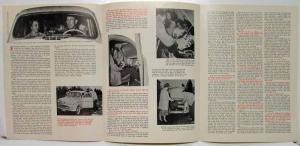 1958 Triumph Sports Cars Illustrated How Big is a Family Car Reprint Folder