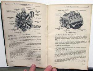 1937 To 1947 Ford Mercury & Truck V8 Engines Repair Manual Original