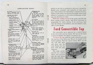 1952 Ford Pass Car 6 Cly V8 Tudor Fordor  Crestline Wagon Owners Manual Orig