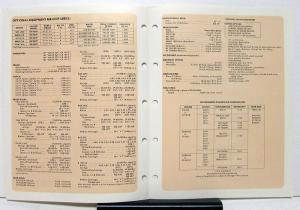 1978 Mack Truck Model MR-600P Specification Sheet