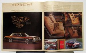 1979 Oldsmobile 98 Delta 88 Toronado Custom Cruiser Canadian Sales Brochure