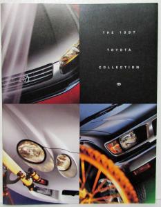 1997 Toyota Collection Sales Brochure Camry Corolla Celica RAV4 4Runner T100