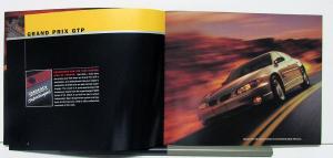 2001 Pontiac Grand Prix Canadian Sales Brochure