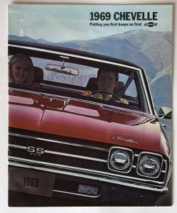 1969 Chevrolet Chevelle Malibu 300 Greenbrier Nomad Canadian Sales Brochure