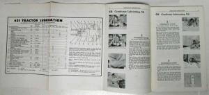 1966 Caterpillar 631 Tractor Operation & Maintenance Manual with Note