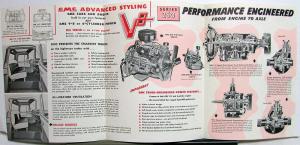 1958 GMC 250 & 250-8 Truck Pickup Panel Stake Sales Brochure Folder Original