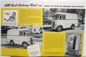 1948 GMC Delivery Models EF & EFP 241 & 242 Truck Sales Brochure Orig Dtd 5 48