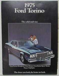1975 Ford Torino Sales Brochure - Canadian
