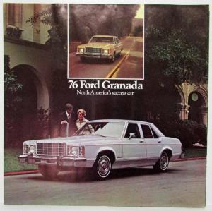 1976 Ford Granada North Americas Success Car Sales Folder - Canadian