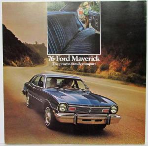 1976 Ford Maverick The Proven Family Compact Sales Folder - Canadian