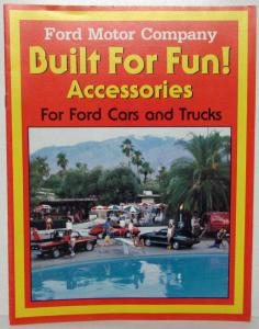 1980 Ford Built for Fun Car & Truck Accessories Sales Brochure