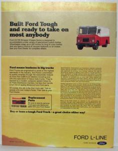 1980 Ford L-Line 600-7000 Series Truck Sales Brochure