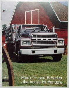 1980 Ford Trucks When the Job is Tough The Choice is Easy Portfolio