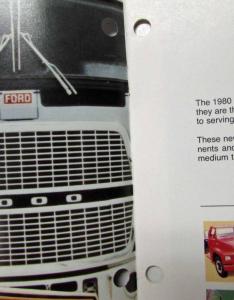 1980 Ford Trucks When the Job is Tough The Choice is Easy Portfolio