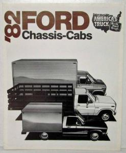 1982 Ford Chassis-Cabs Sales Brochure