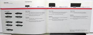 1974 Chevrolet Dealer Sales Brochure Trailering Guide Car & Truck Options Specs