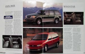 1995 Ford Trucks Sales Brochure F-Series Ranger Bronco Explorer Windstar