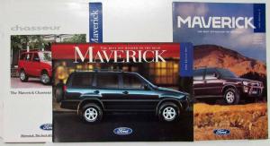 1995 Ford Maverick Sales Brochures Edition 1 & 2 with Extra - European Market